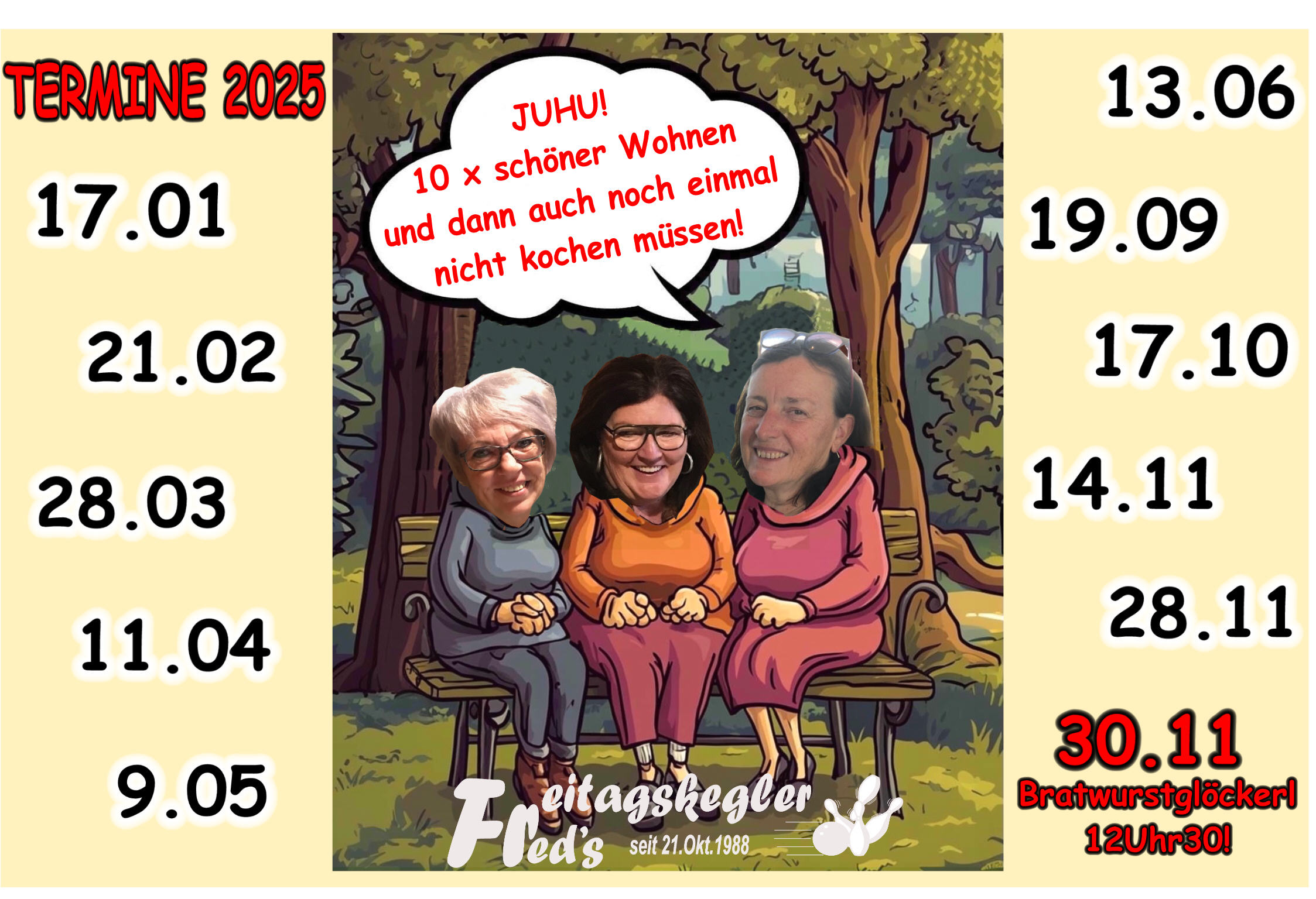 Terminvorschau 2025